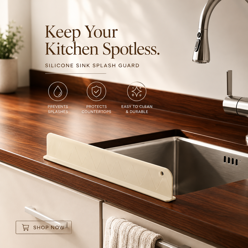 Silicone Sink Splash Guard (2-Pack)