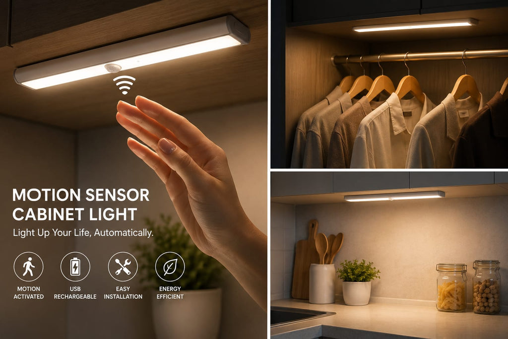 Motion Sensor Cabinet Lights x5